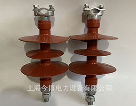 FPQ-10/4T20高壓複合針式絕緣子M18戶外線路支柱矽橡膠材料